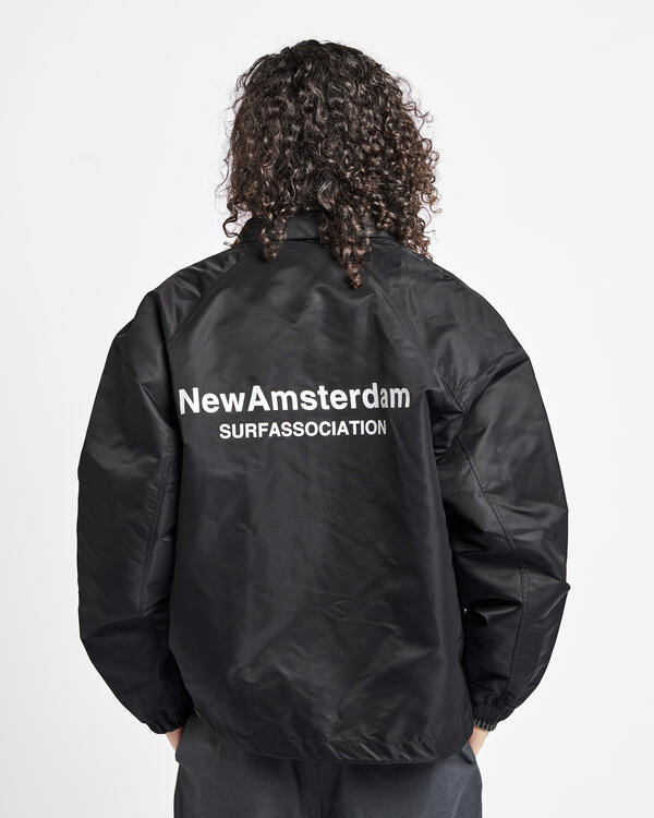 NEW AMSTERDAM SURF ASSOCIATION COACH JACKET | 2601010002 | AFEW STORE